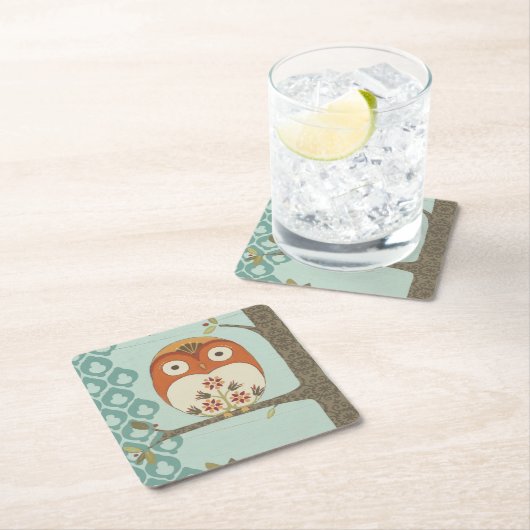 Forest Whimsy I Kartonnen Onderzetters (Insitu)