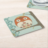 Forest Whimsy I Kartonnen Onderzetters (Schuin)