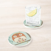 Forest Whimsy I Zandsteen Onderzetter (Zijkant)