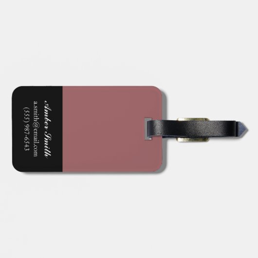 Forest Whimsy II Bagagelabel (Achterkant horizontaal)