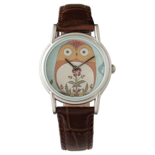 Forest Whimsy II Horloge (Voorkant)