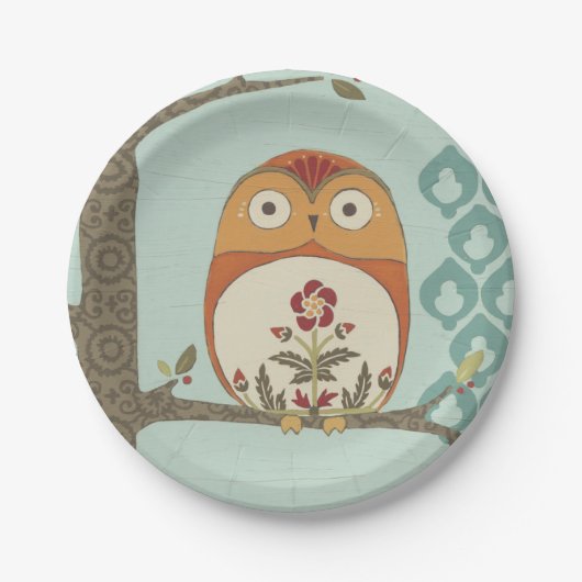 Forest Whimsy II Papieren Bordje (Voorkant)