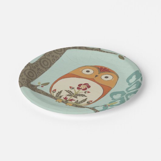 Forest Whimsy II Papieren Bordje (Gekanteld)