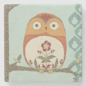 Forest Whimsy II Stenen Onderzetter (Voorkant)