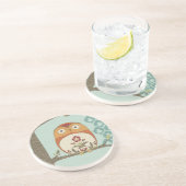 Forest Whimsy II Zandsteen Onderzetter (Zijkant)