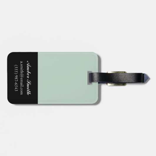 Forest Whimsy III Bagagelabel (Achterkant horizontaal)