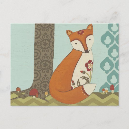 Forest Whimsy III Briefkaart (Voorkant)