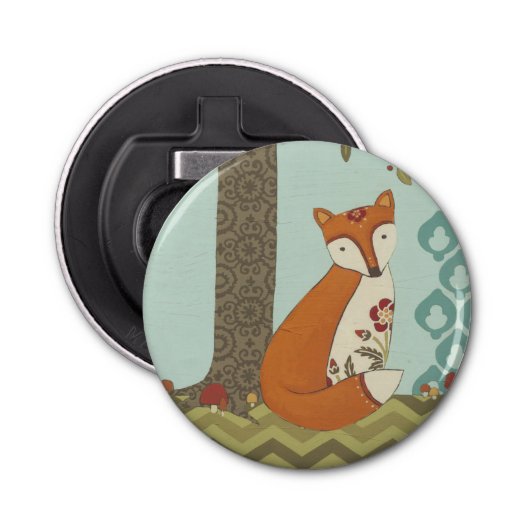 Forest Whimsy III Button Flesopener (Voorkant)