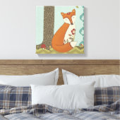 Forest Whimsy III Canvas Afdruk (Insitu (Slaapkamer))