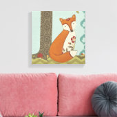 Forest Whimsy III Canvas Afdruk (Insitu (Woonkamer))