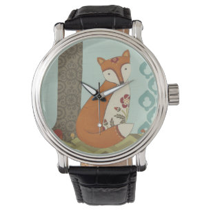 Forest Whimsy III Horloge
