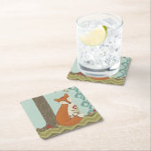 Forest Whimsy III Kartonnen Onderzetters (Insitu)