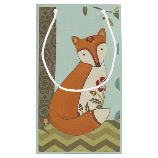 Forest Whimsy III Klein Cadeauzakje (Achterkant)