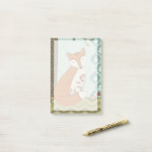 Forest Whimsy III Post-it® Notes (Op bureau)