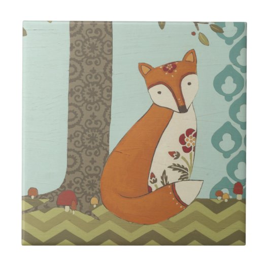 Forest Whimsy III Tegeltje (Voorkant)