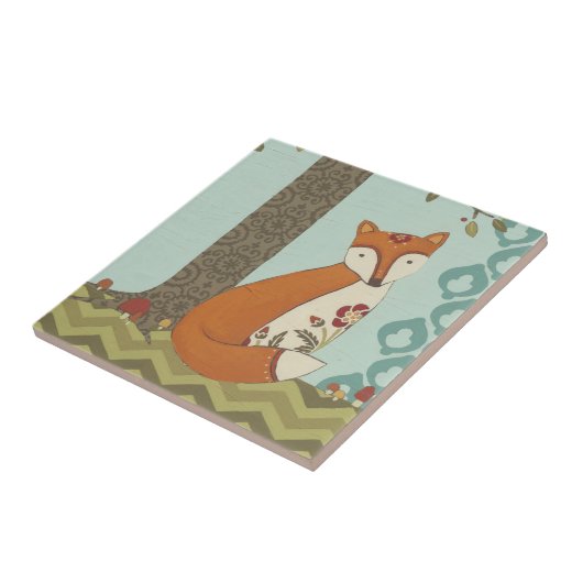 Forest Whimsy III Tegeltje (Zijkant)