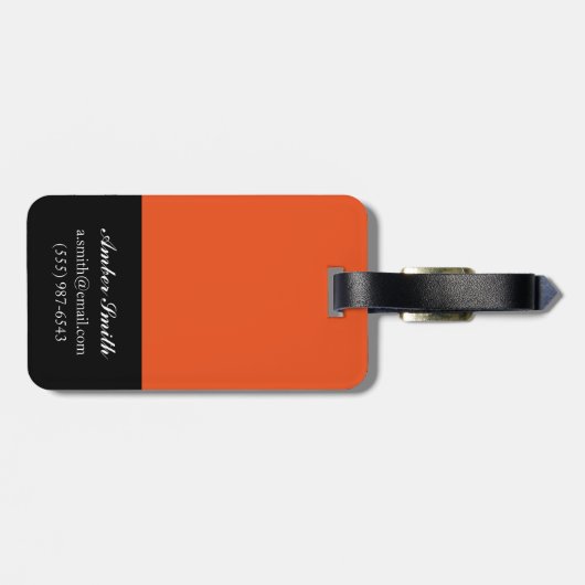 Forest Whimsy IV Bagagelabel (Achterkant horizontaal)