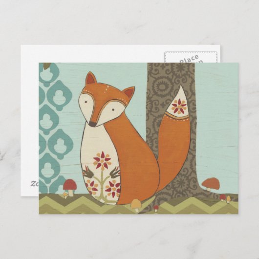 Forest Whimsy IV Briefkaart (Voorkant / Achterkant)