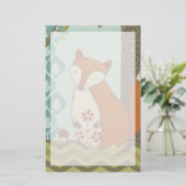 Forest Whimsy IV Briefpapier (Staand voorkant)