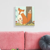 Forest Whimsy IV Canvas Afdruk (Insitu (Woonkamer))