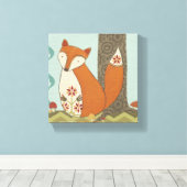 Forest Whimsy IV Canvas Afdruk (Insitu (Houten vloer))
