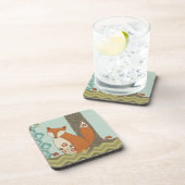 Forest Whimsy IV Drankjes Onderzetter (Rechterzijde)