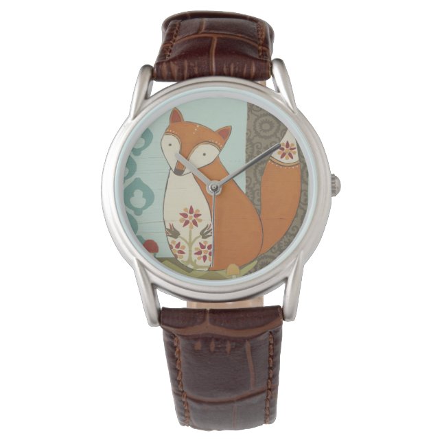 Forest Whimsy IV Horloge (Voorkant)