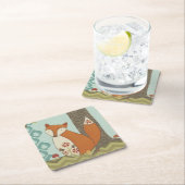 Forest Whimsy IV Kartonnen Onderzetters (Insitu)