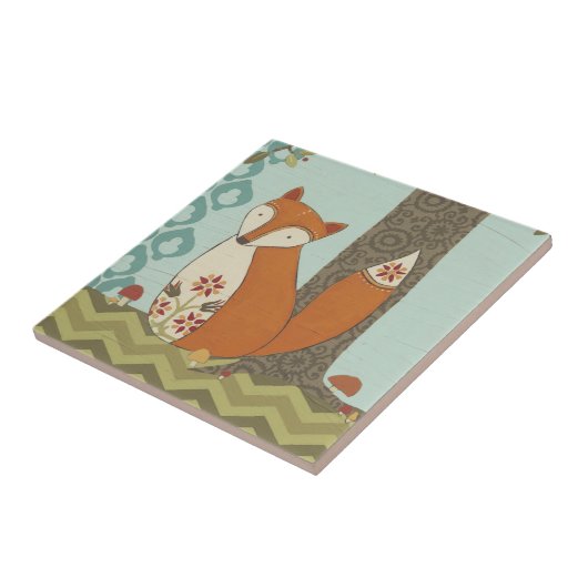 Forest Whimsy IV Tegeltje (Zijkant)