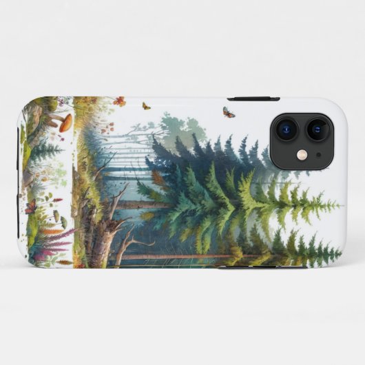  Forest Whispers Case-Mate iPhone Case (Achterkant (horizontaal))