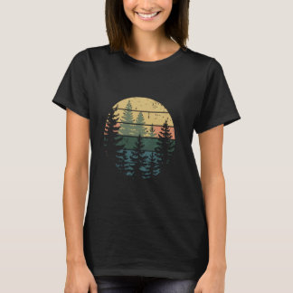 Forest Wilderness Adventure Ontdek Natuur Lover T-shirt