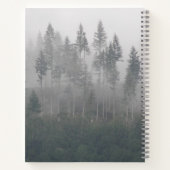 Forest Wilderness Foto met John Muir Quote Notitieboek (Achterkant)