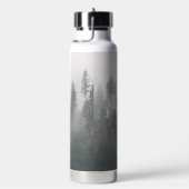 Forest Wilderness Foto met John Muir Quote Waterfles (Rechts)