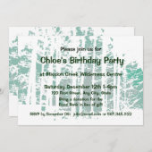 Forest Wilderness Outdoor Park Verjaardag Kaart (Voorkant / Achterkant)