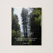 Forest Wilderness Redwoods Legpuzzel (Verticaal)