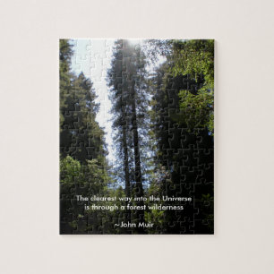 Forest Wilderness Redwoods Legpuzzel