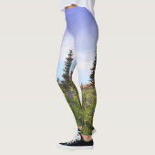 Forest Wildflower Dawn Foto Leggings (Links)