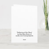 FOREST WILDLIFE Animal Clans Wenskaarten Kaart (Achterkant)