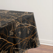 Forest Wildlife Animals Deer Bears Dark Nature Tafelkleed (Voorbeeld)