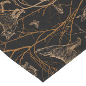 Forest Wildlife Animals Herten Beren Dark Natuur Lange Tafelloper (Hoek)