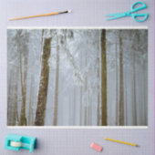 Forest Winter 12 Ontvangstdocument Tissuepapier (Craft)