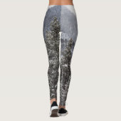 Forest Winter Snow Scene Leggings (Achterkant)