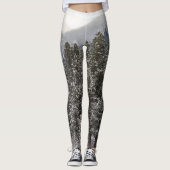 Forest Winter Snow Scene Leggings (Voorkant)