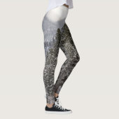 Forest Winter Snow Scene Leggings (Rechts)