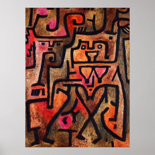 Forest Witch, Paul Klee Poster (Voorkant)
