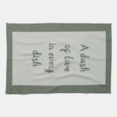 Forest - Witte keukenhanddoeken (Horizontaal)