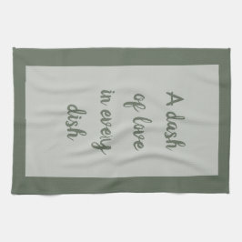 Forest - Witte keukenhanddoeken