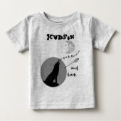 Forest Wolf Gepersonaliseerde Love You to the Moon (Voorkant)