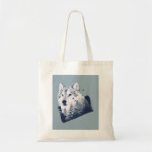 Forest Wolf Tote Bag (Voorkant)