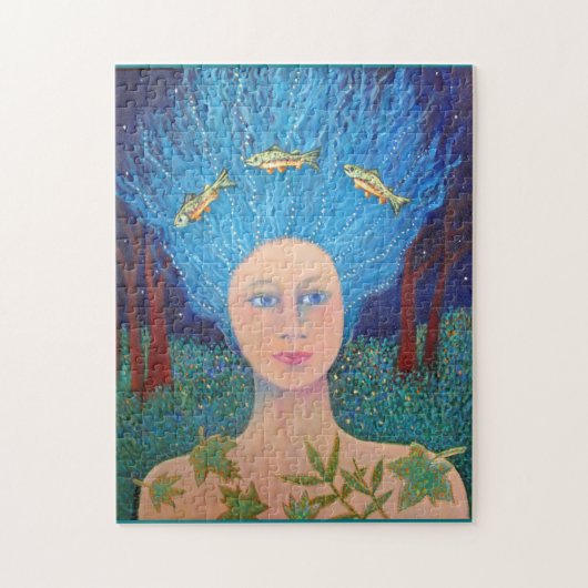 Forest Womam Legpuzzel (Verticaal)